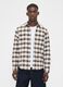 Stretch Brown Check Shirt_0