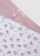 3-pack of multicolour baby girls&rsquo; briefs in stretch organic cotton blend_2
