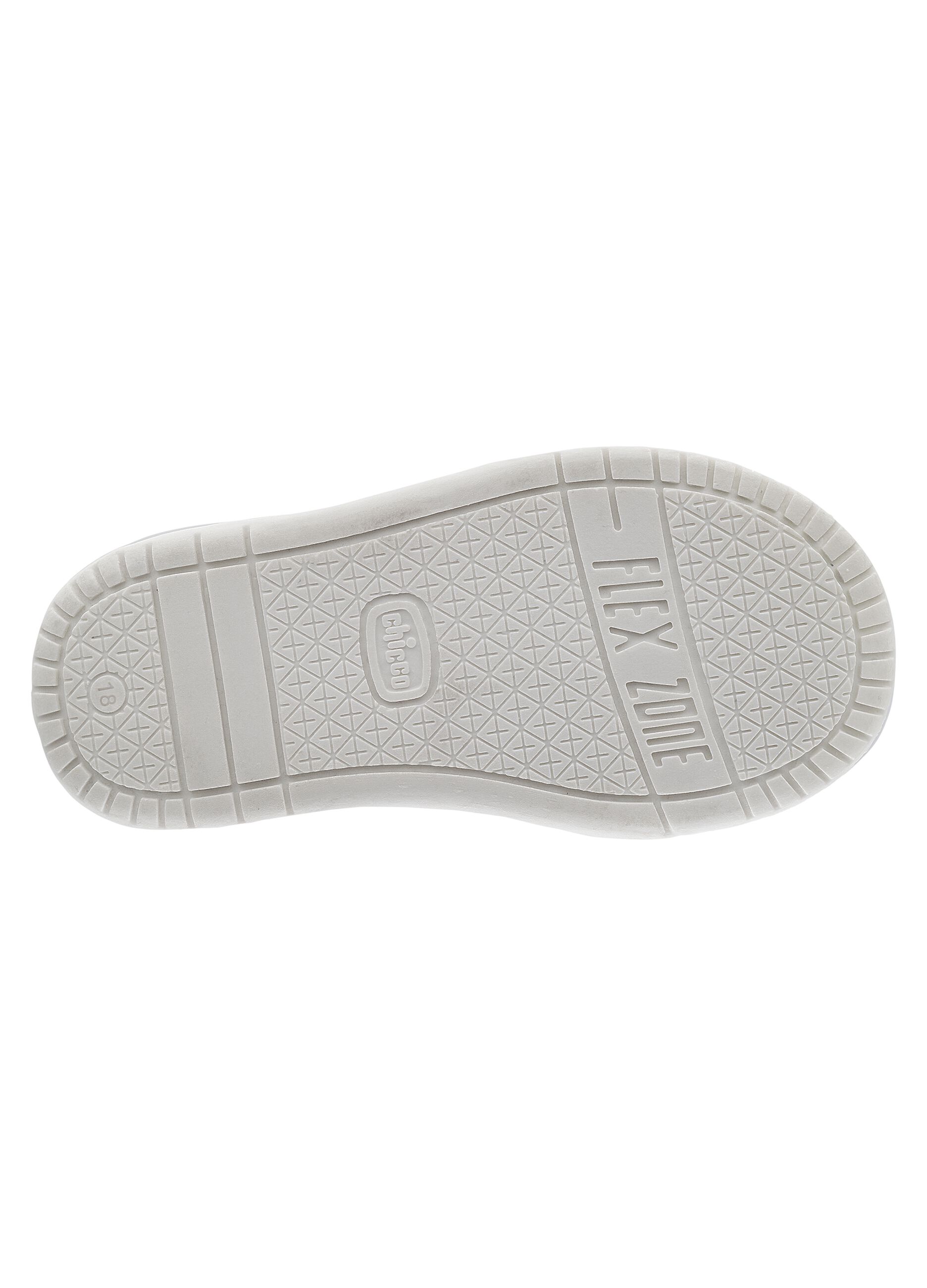 Beige Chicco sneakers with hook-and-loop strap