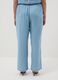 Pure Lyocell Blue Joggers Regular Fit_2