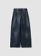 Grey pure cotton denim skater-fit jeans_1