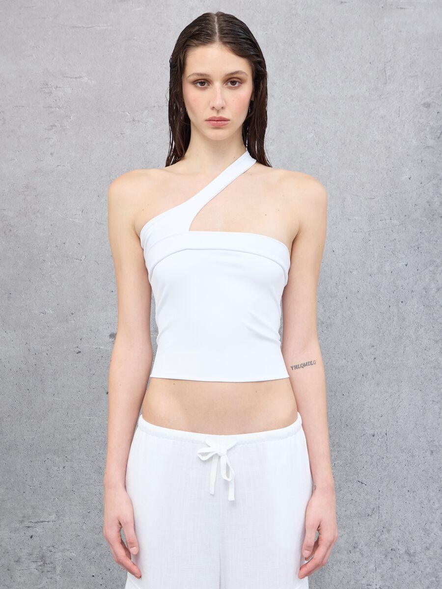 Asymmetrical Adjustable Top White_0