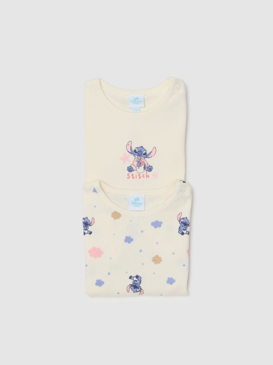 Bipack body beige da neonata in puro cotone con stampe_3
