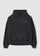 Grey oversized cotton-blend hoodie with Dragon Ball print_4