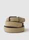 Beige Belt with Classic Buckle_2