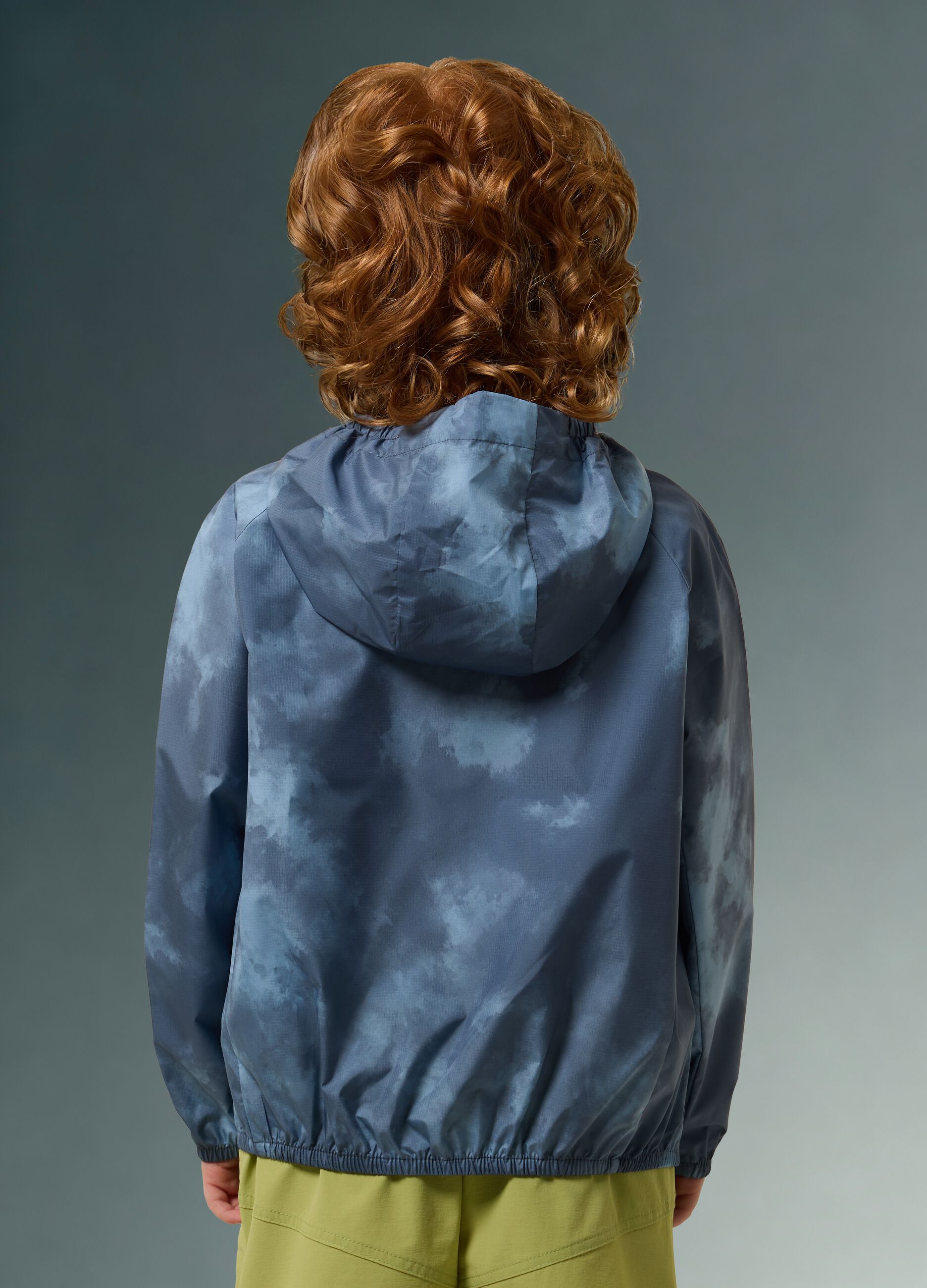 ALTAVIA WITH DEBORAH COMPAGNONI Tie Dye Windbreaker Jacket