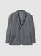 Grey Pinstripe Regular Fit Suit_4