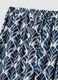 Blue pure viscose wide-leg patterned trousers, regular fit_5
