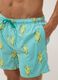 Blue striped swim shorts with lemon print_4