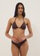 Brown stretch Brazilian bikini bottoms_0