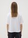 White pure cotton T-shirt with crochet appliqu&eacute;_3