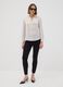 White striped stretch-fabric shirt_1