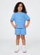 Light blue striped GAP Kids set_0