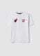 White short-sleeve pure cotton T-shirt_3