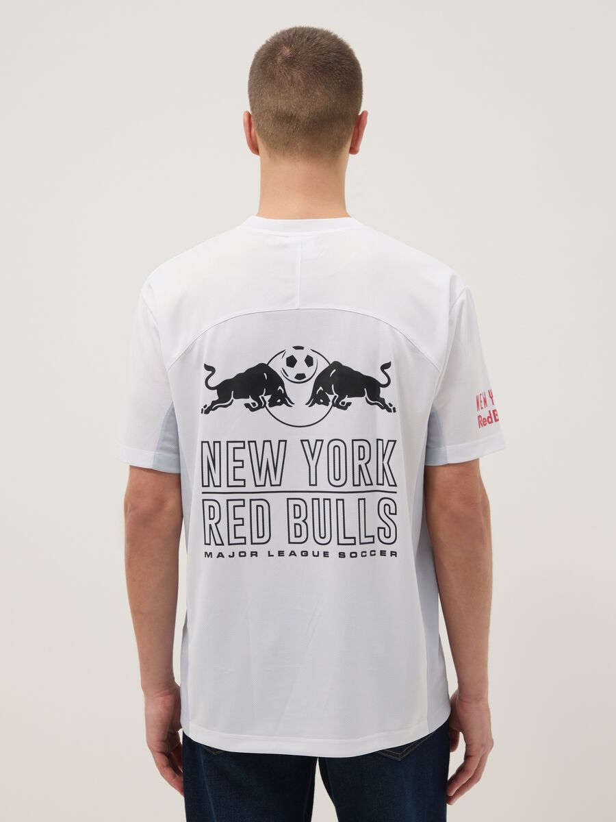 White Regular Fit Short-Sleeve New York Red Bulls T-Shirt_2
