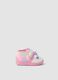 Pink unicorn-pattern slippers_0