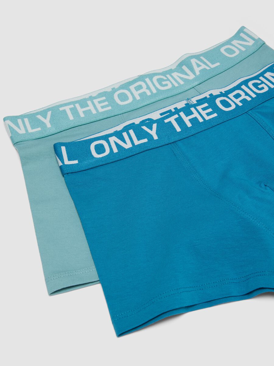 Tripack boxer in cotone elasticizzato multicolor da ragazzo_3