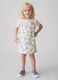 Cotton dress with butterfly print_0