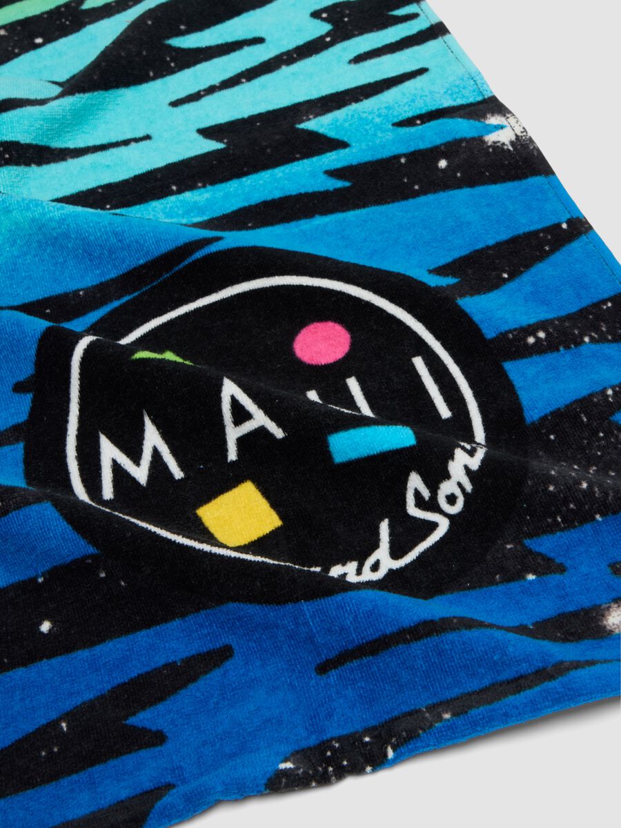 Multicolour pure cotton beach towel_2