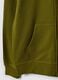 Green regular-fit organic cotton hoodie for boys_5