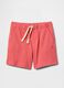 Pink shorts with elasticated waist_0