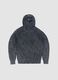 Vintage Grey Ribbed Knit Hoodie_5