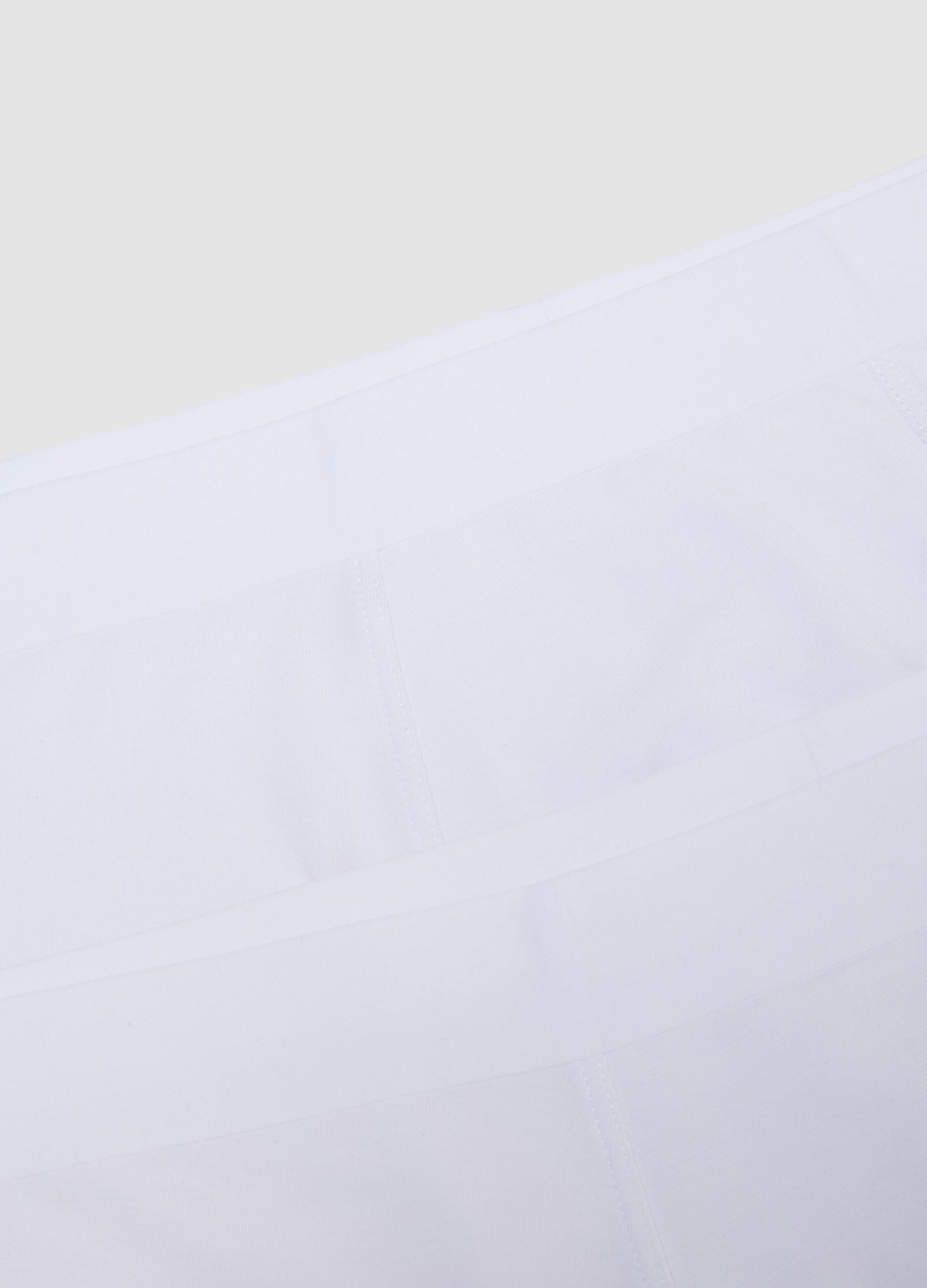 Pack of 2 regular-fit white stretch modal mid-length boxers