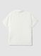 White pure viscose short-sleeve oversized shirt_5