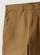 Slim fit brown stretch cotton chino trousers_5