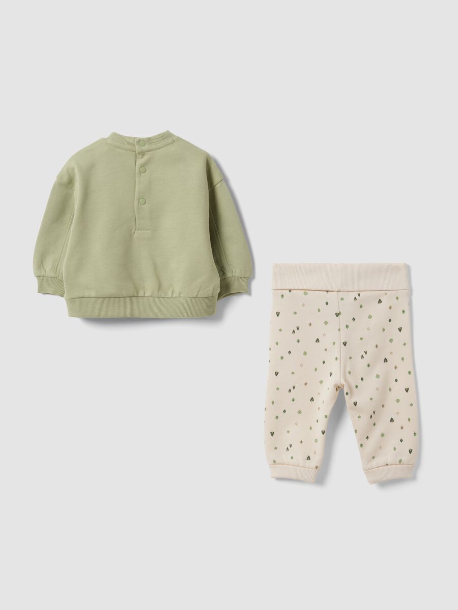 Multicoloured organic cotton baby set_1