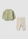 Multicoloured organic cotton baby set_1