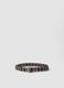 Brown belt with star studs_0