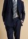 Blue pinstripe double-breasted stretch viscose suit_3
