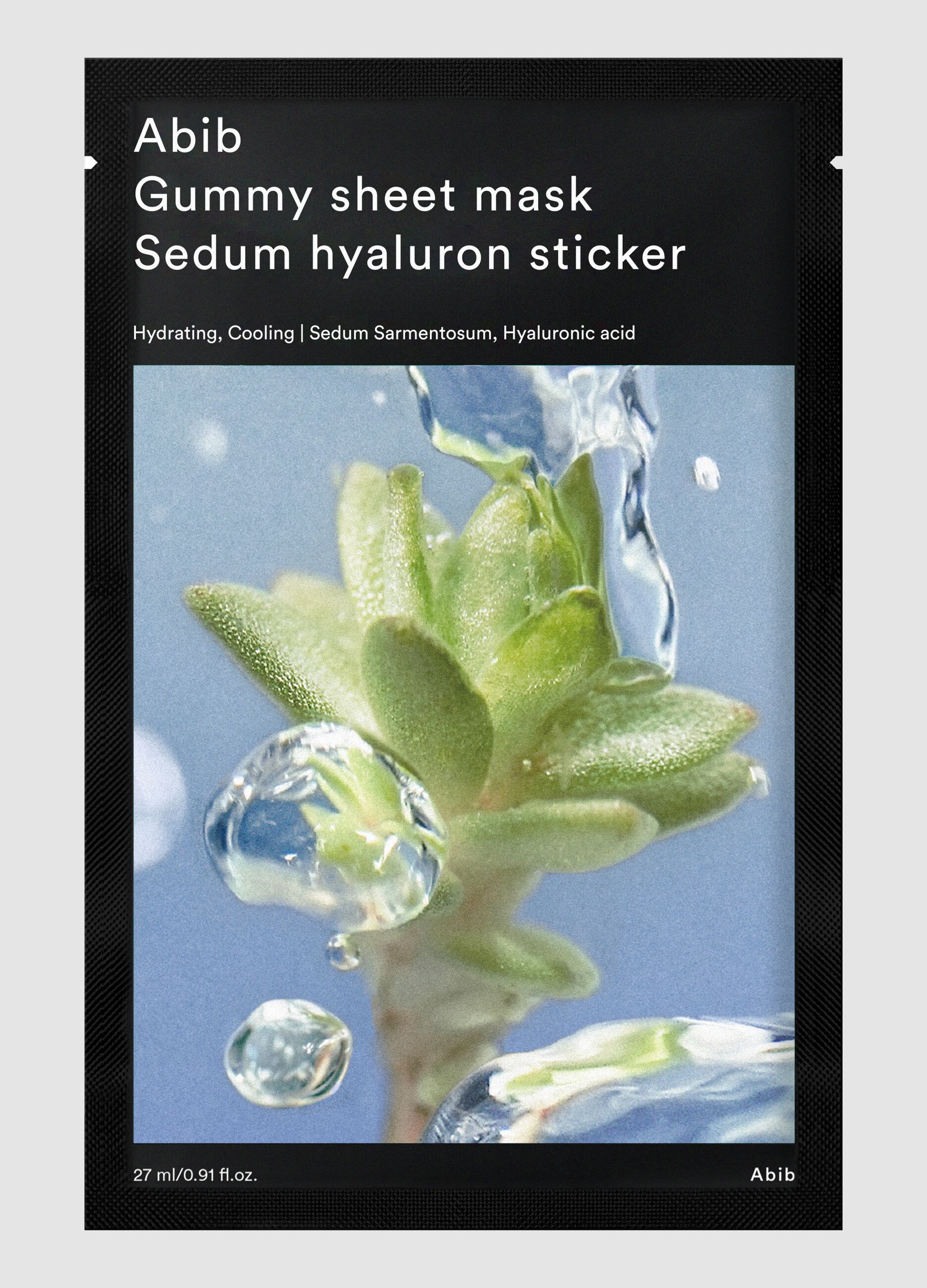 ABIB Gummy Mask Sedum Hyaluron Sticker 27ml - Korean Skincare