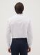 White slim-fit pure cotton shirt with French collar, non-iron_3