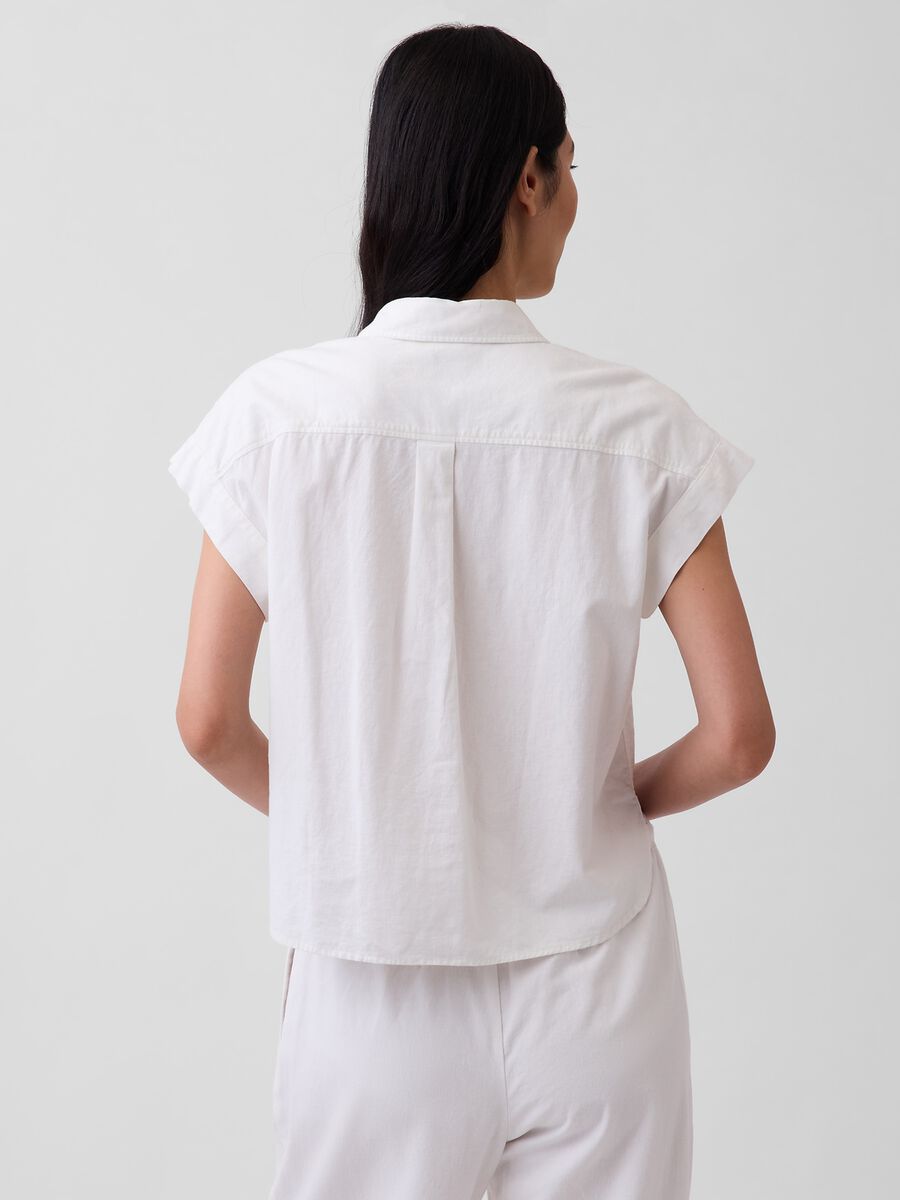 Linen blend shirt_1