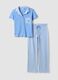 Multicoloured pure cotton regular fit pyjamas with Peanuts_4