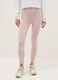 Pink stretch cotton regular fit leggings with Everlast logo_1