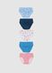 Children's regular fit multicolour multipack cotton briefs_0