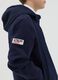 Full-zip quilted jacket with "LND" embroidery_1