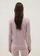 Light pink regular fit jacket with full zip_2