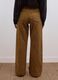 Brown wide-leg jeans in stretch cotton twill_2