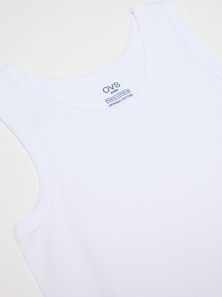Bipack canotte multicolor da ragazzo in puro cotone regular fit_3