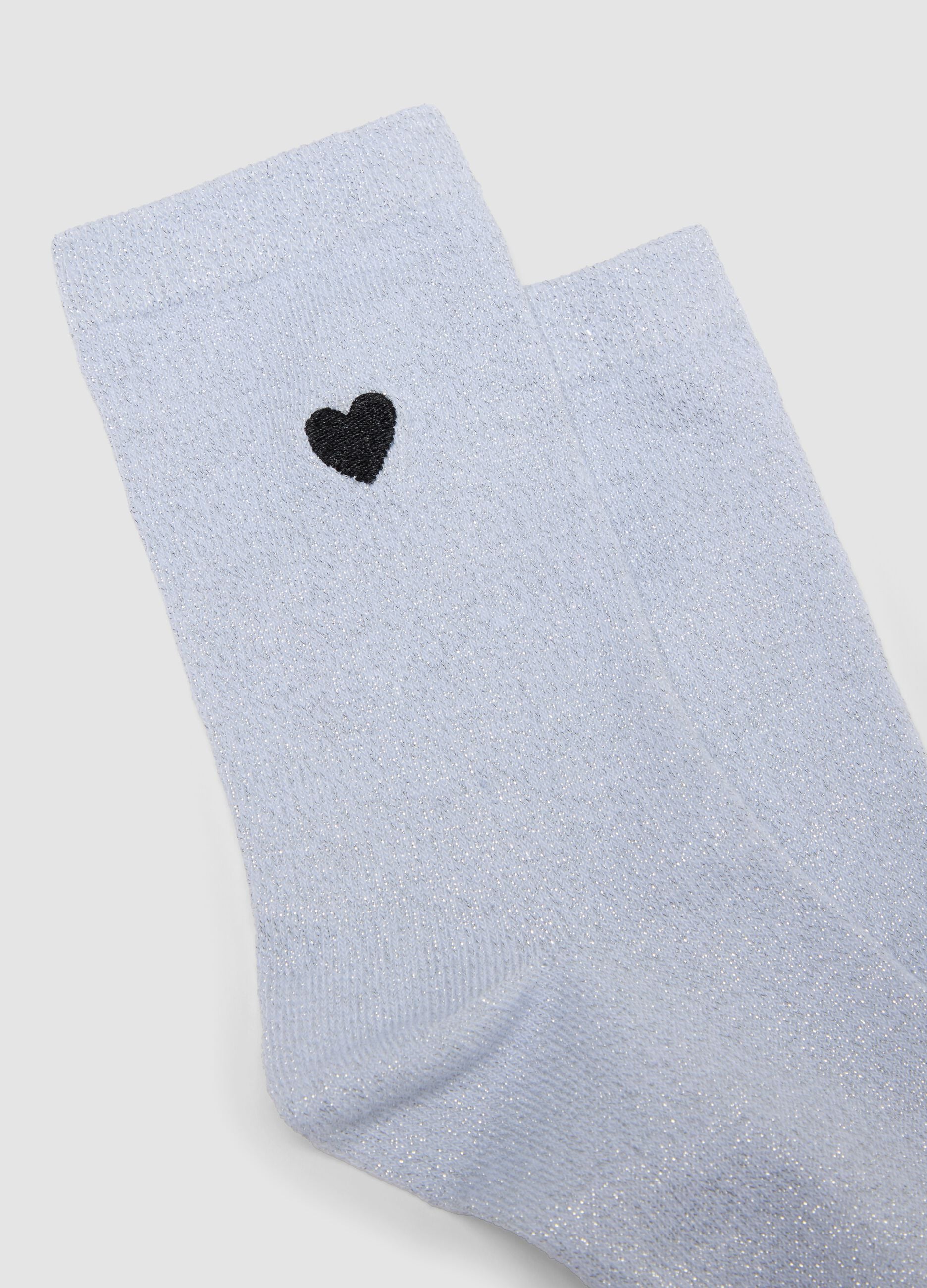Light blue organic cotton socks
