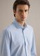Slim Fit Multicolor Striped Long Sleeve Shirt_3