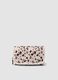 White animal-print wash bag_0