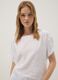White viscose-blend blouse_0