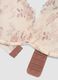 Beige padded bralette bra in stretch fabric with floral lace_1