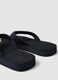 Blue flip-flops with woven strap_2