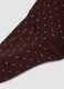 2-pack of brown organic cotton-blend socks with pattern_1